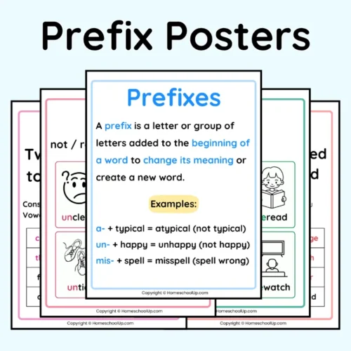 Prefix Posters Anchor Chart